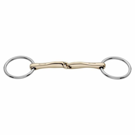 Sprenger Novocontact sensogan singler jointed loose ring bit - 125cm