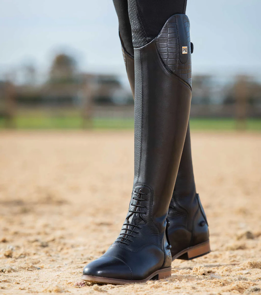 Bottes militaires en cuir Premier Equine Passaggio