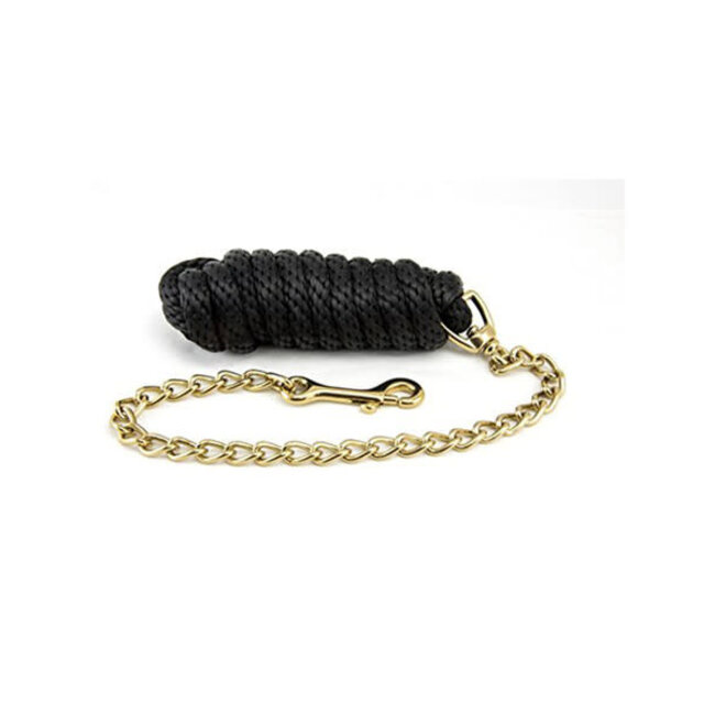 Cavalier Sierra poly leadrope with chain