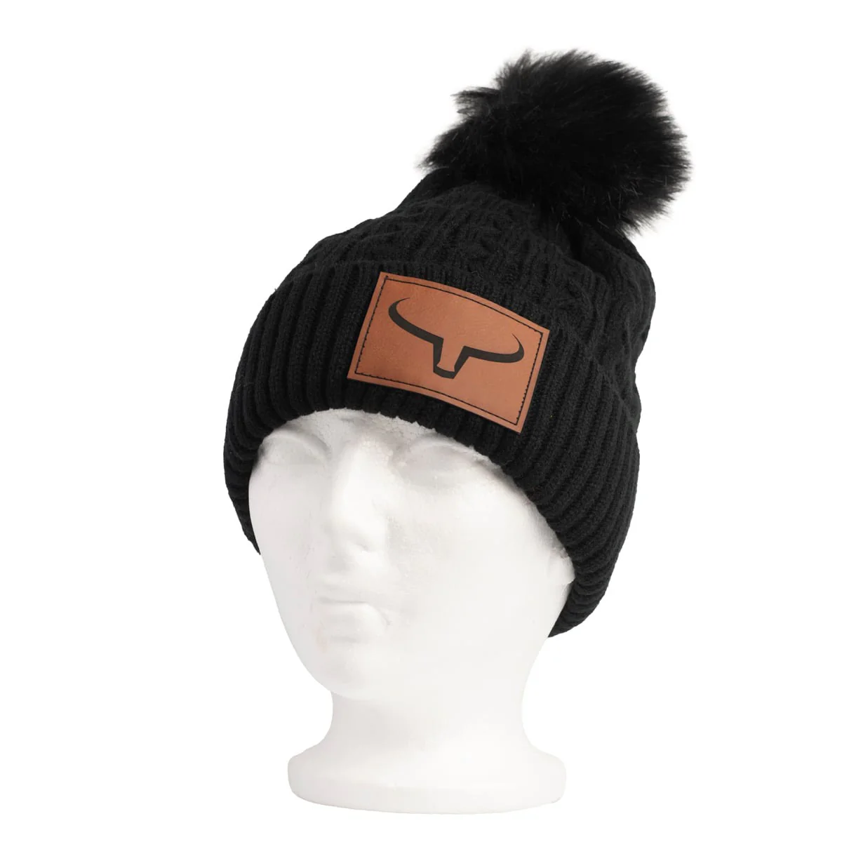 Ranch Brand Fur pompom hat (+2 colors)