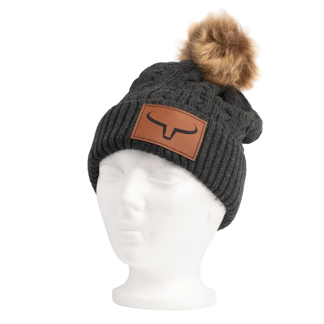 Ranch Brand Fur pompom hat (+2 colors)