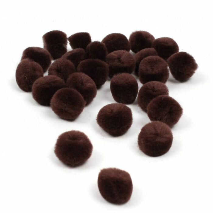 Can-pro ear plugs pompom - Brown