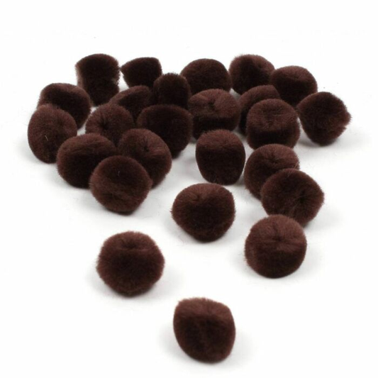 Bouchons d'oreilles Can-pro à pompon - Marron