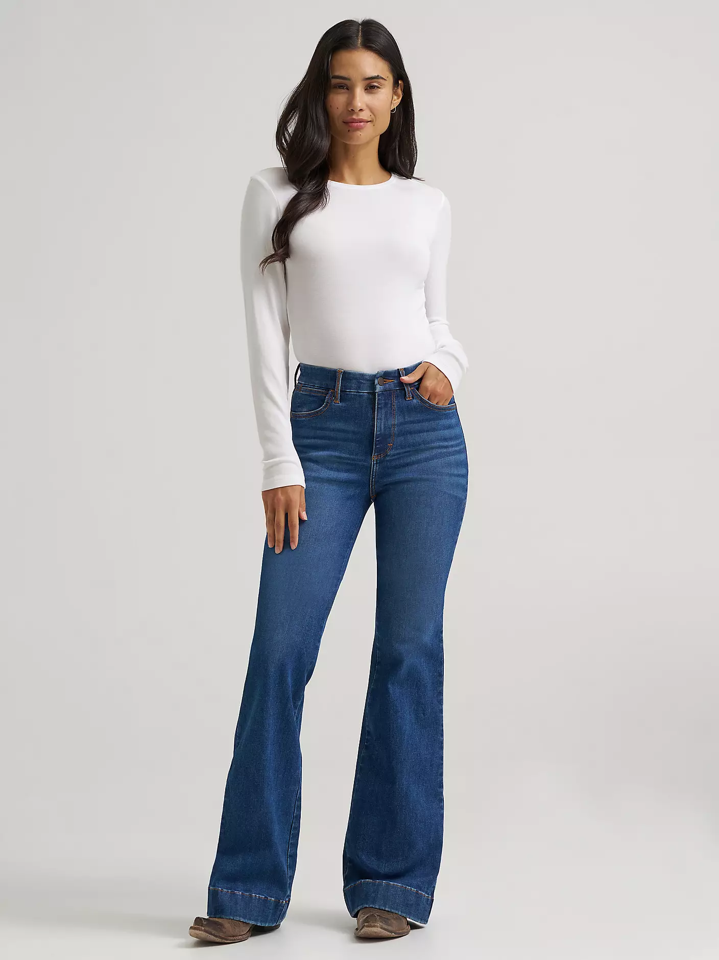 Wrangler Bespoke High Rise Trouser Jean - Reina