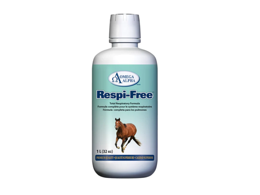Total lung formula First line treatment for breathing problems Used for horses with severe breathing problems such as COPD/Heaves Also beneficial for horses that race on synthetic surfaces which may contribute to respiratory problems