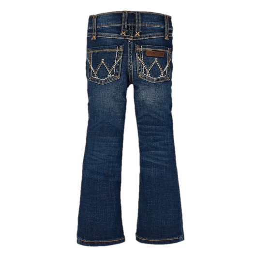 Wrangler girl's West Retro jean - Medium Blue
