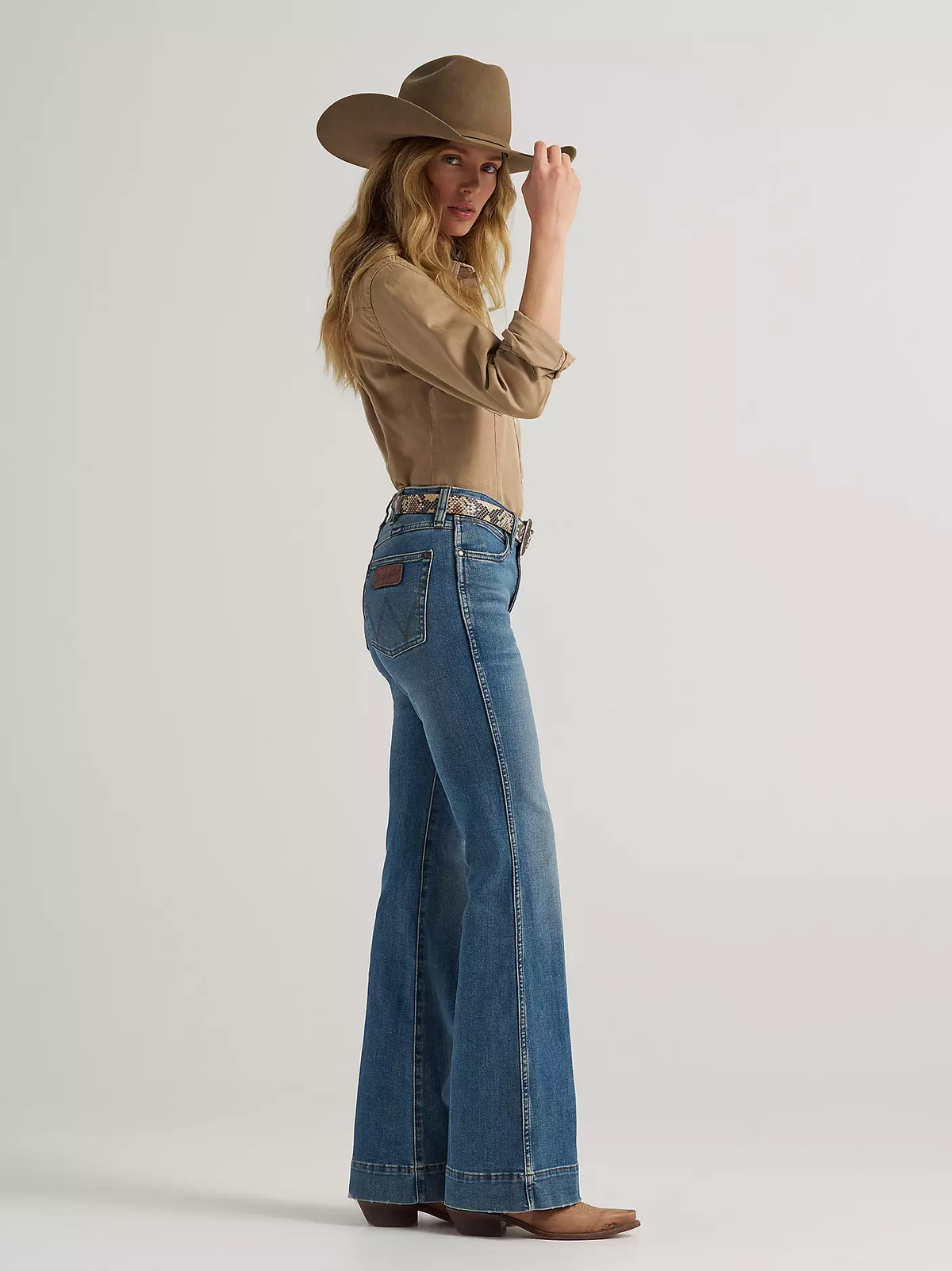 Wrangler Retro Jean taille haute Bailey - Kelsey