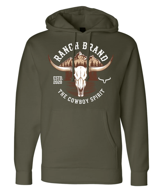 Ranch Brand Skull 6 hoodie