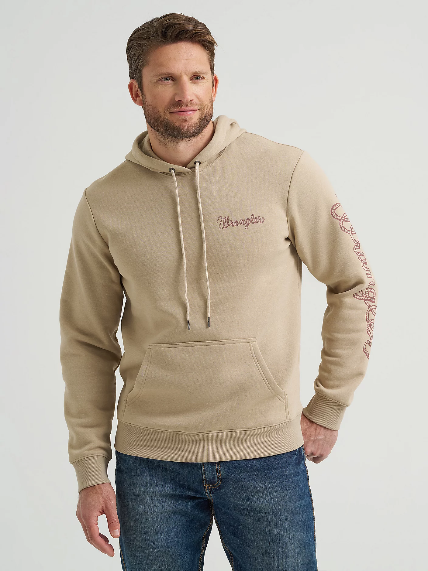 Wrangler Men's Rope Logo Hoodie - (4 colors)