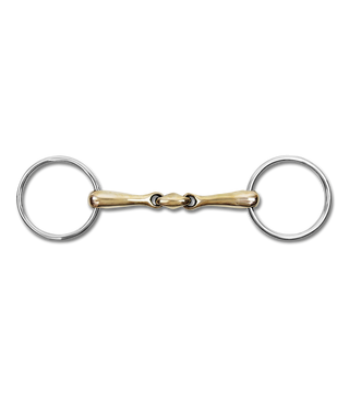 Waldhausen copper loose ring bit with peanut - 11.5cm