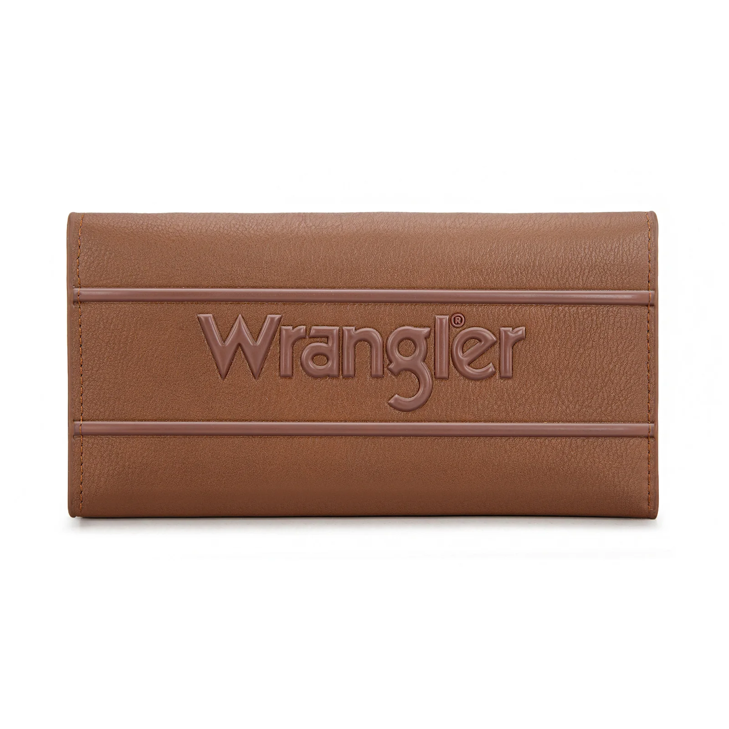 Wrangler Long Wallet with Detachable Zipper Pocket - (2 colors)