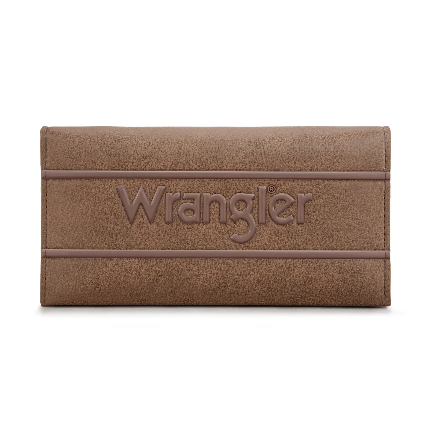 Wrangler Long Wallet with Detachable Zipper Pocket - (2 colors)