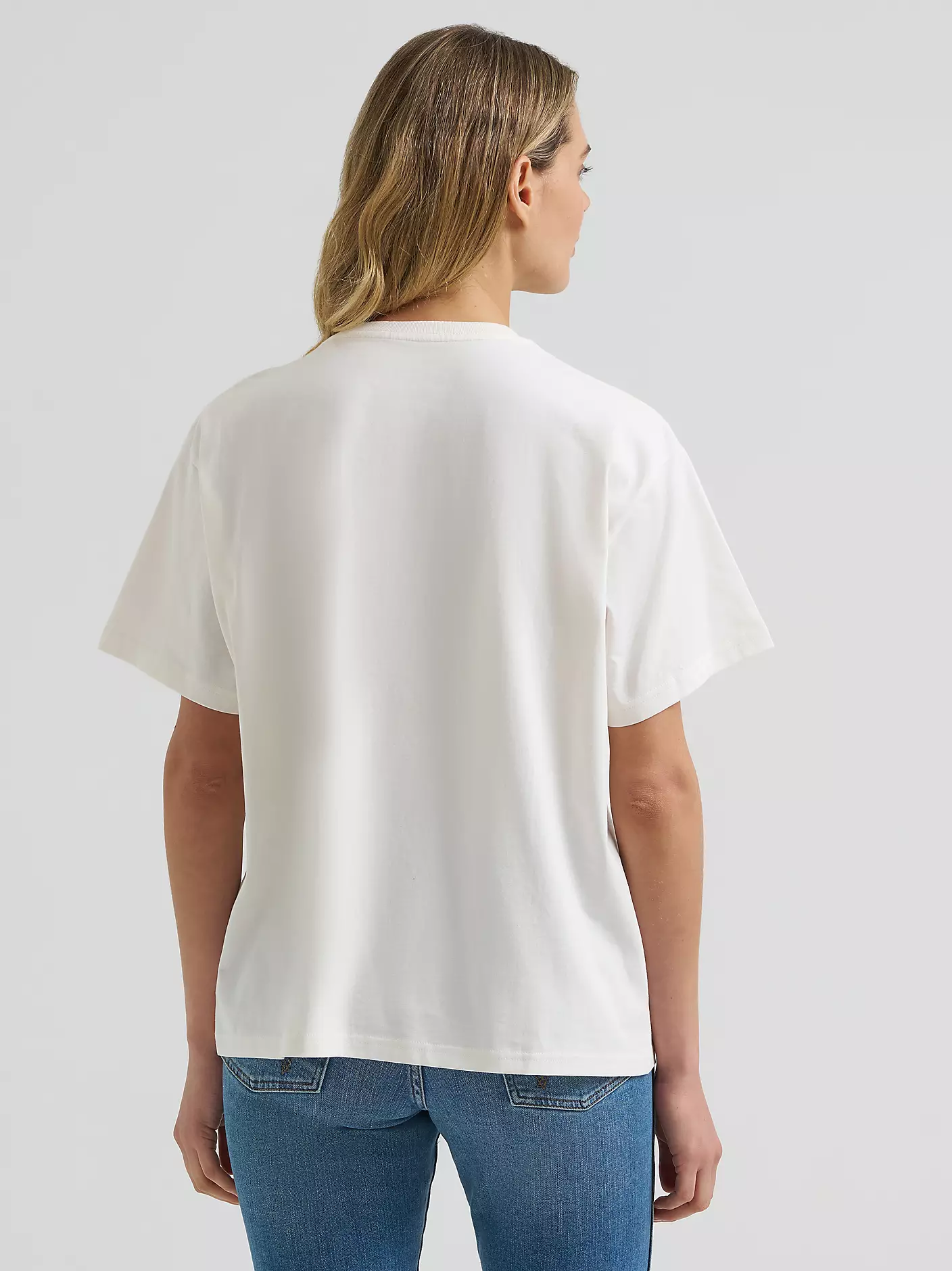 Wrangler Timeless West Girlfriend graphic tee - Egret
