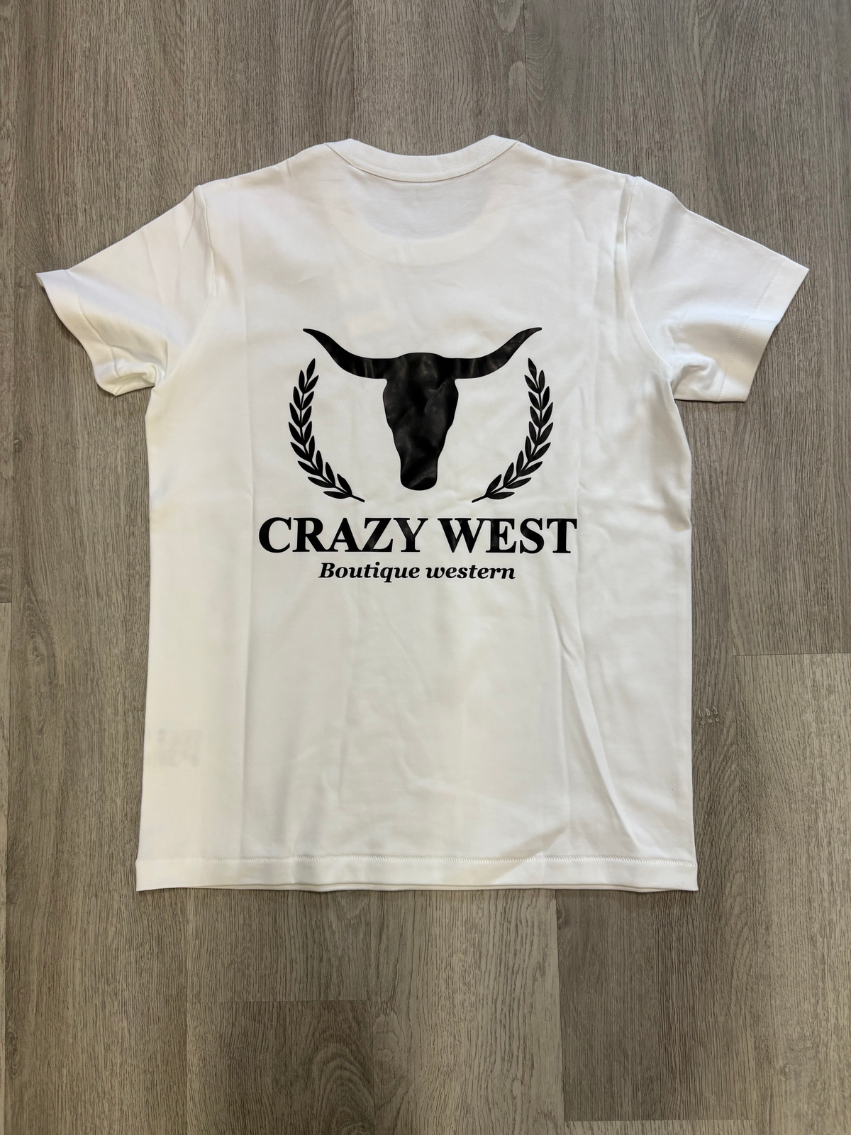 Crazy West women's shirt - White