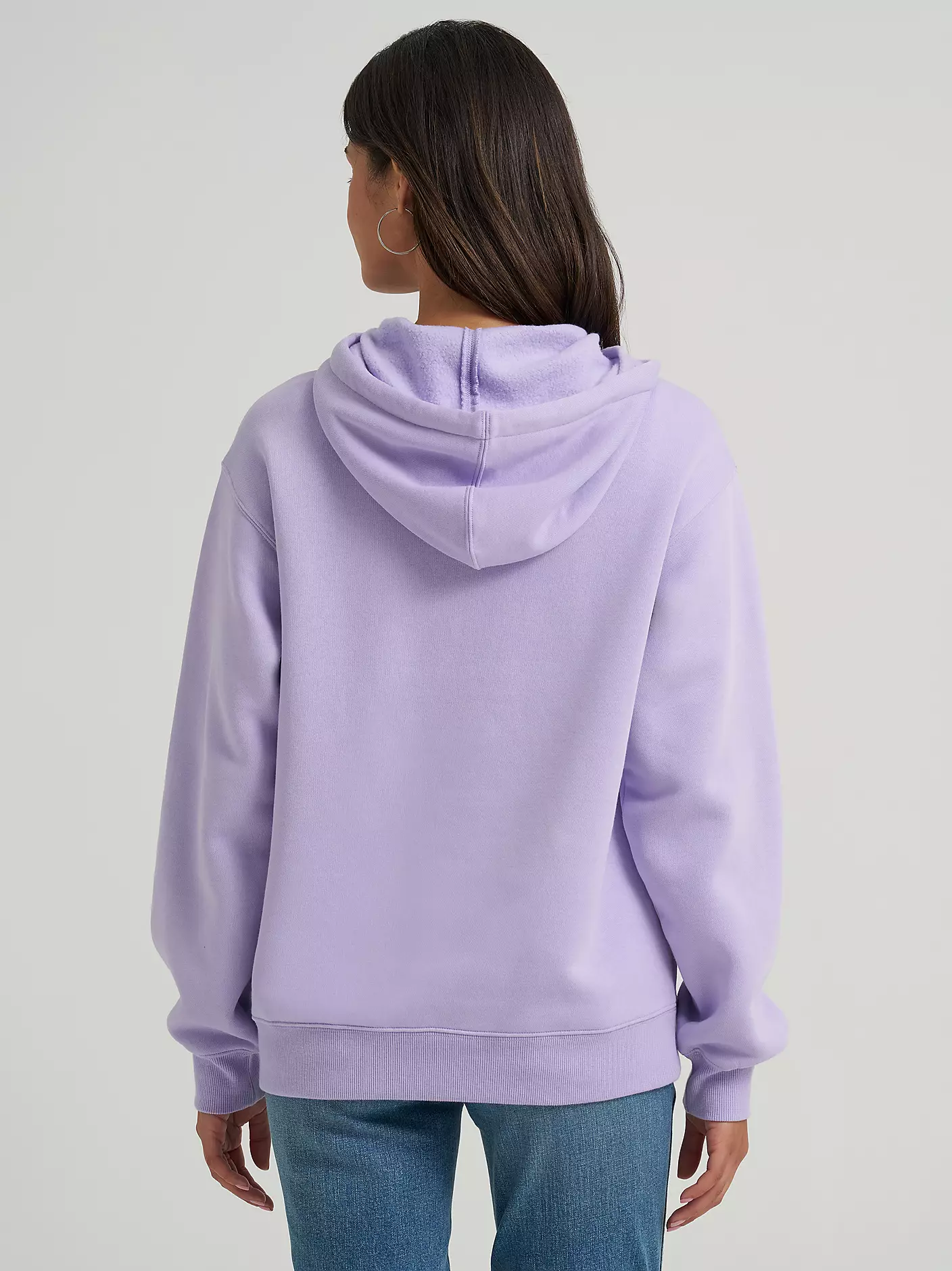 Wrangler Wide Open Spaces Logo Hoodie - Pastel Purple