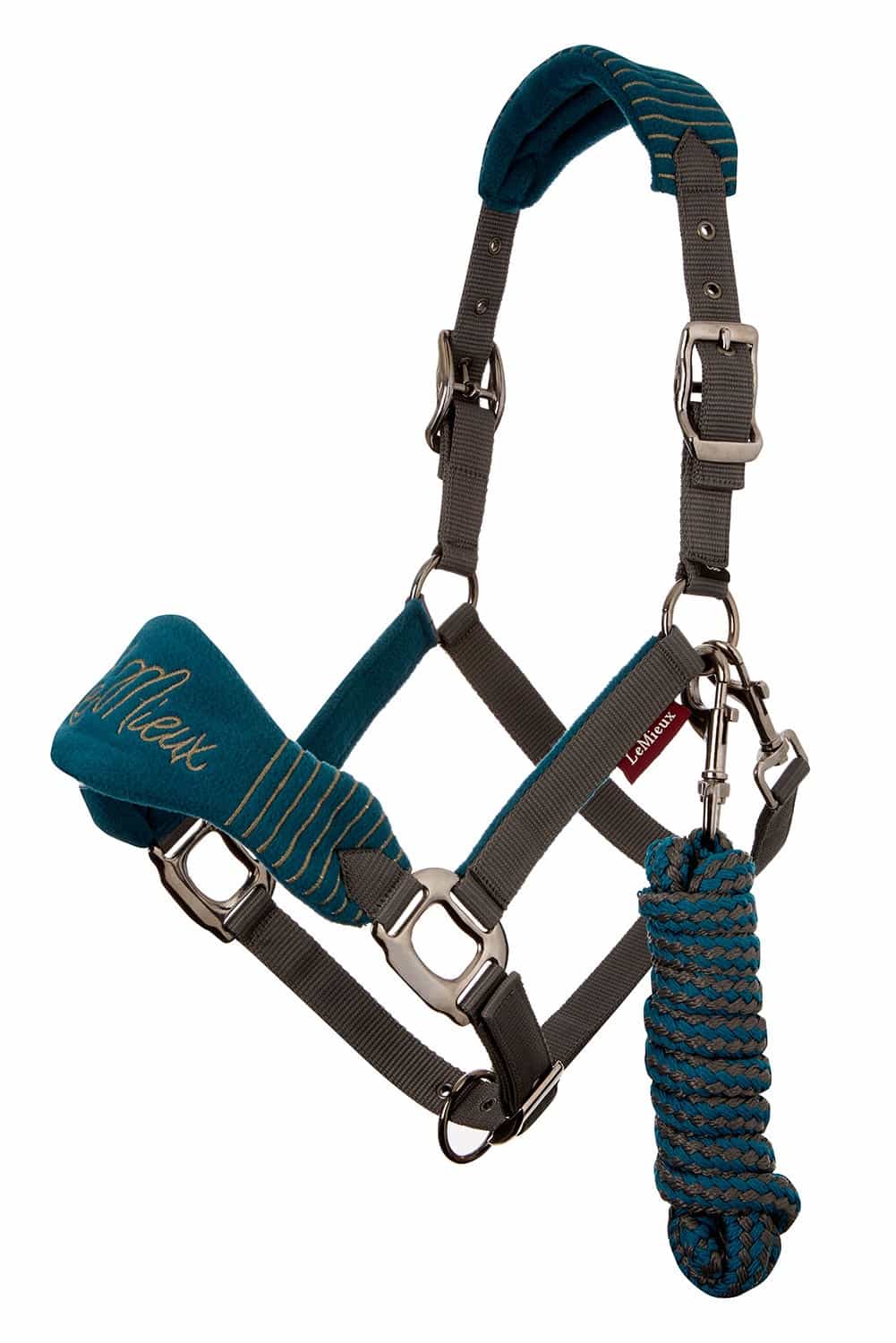 LeMieux Vogue fleece headcollar & rope