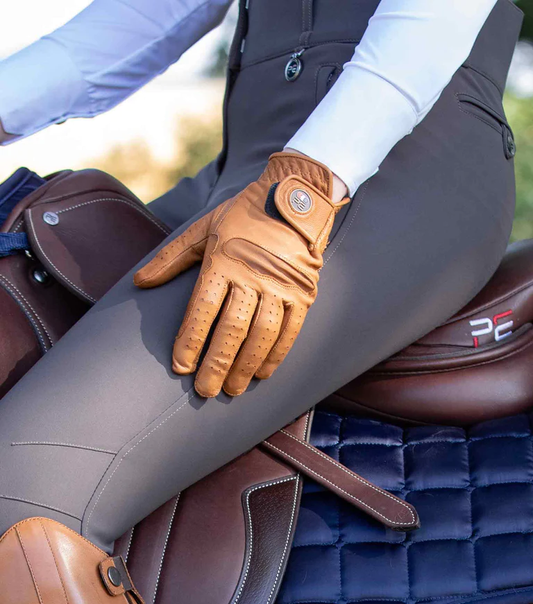 Gants d'équitation en cuir Premier Equine Mizar