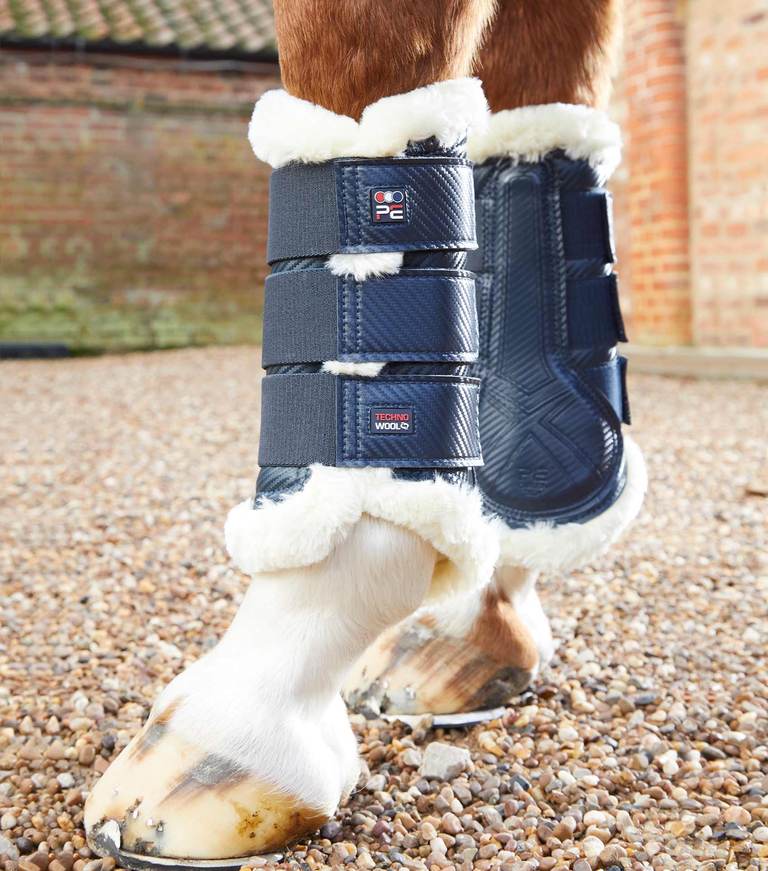 Premier Equine techno wool brushing boots