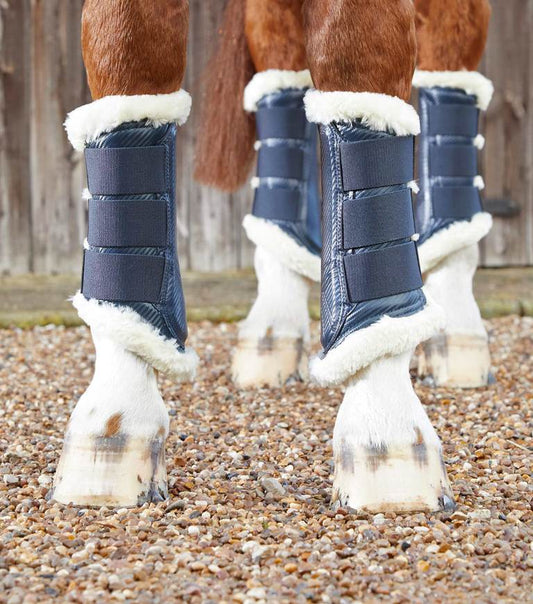 Premier Equine techno wool brushing boots