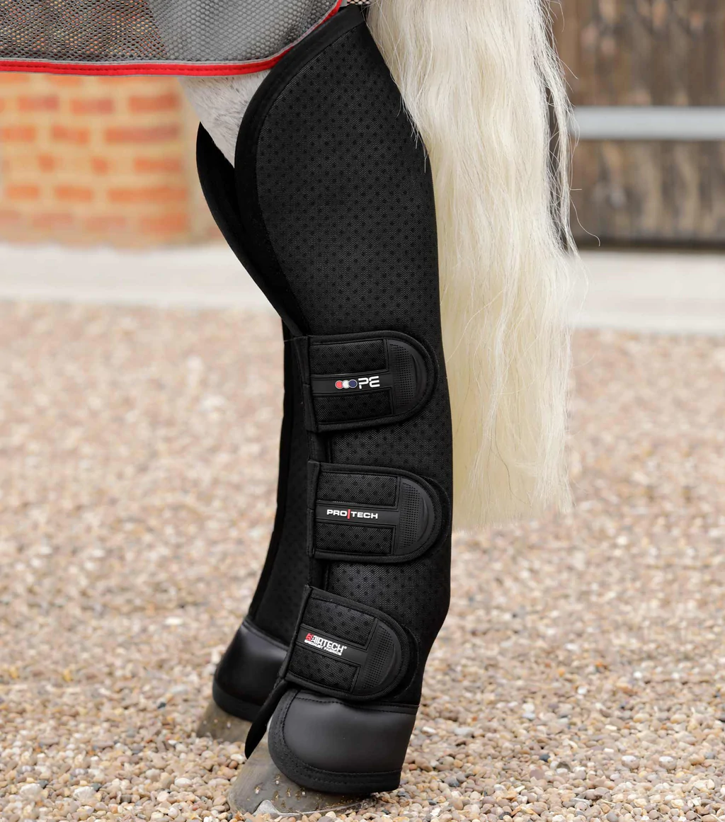 Premier Equine Airtechnology knee pro-tech travel boots